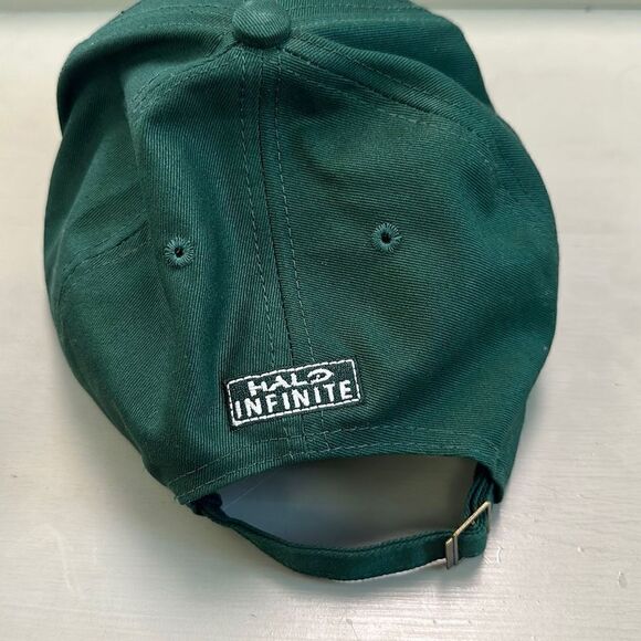 Halo Infinite Men's Green Master Chief Helmet Dad Hat‎ Cap OSFA - Picture 3 of 6